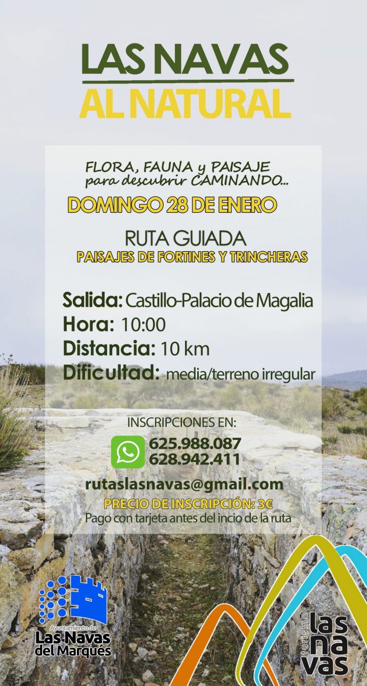 Ruta de senderismo - FORTINES Y TRINCHERAS - Las Navas al Natural