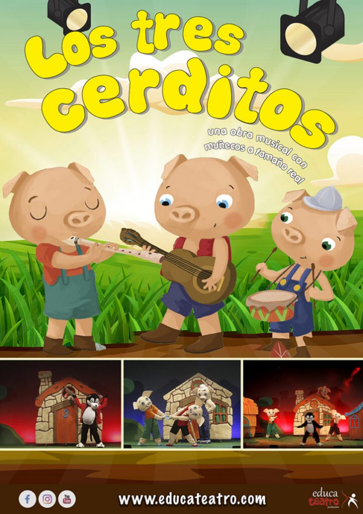 Musical Los tres cerditos