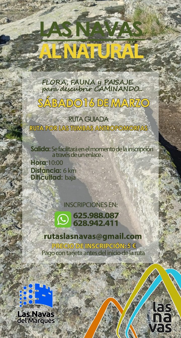 Ruta de senderismo - TUMBAS ANTROPOMORFAS - Las Navas al Natural
