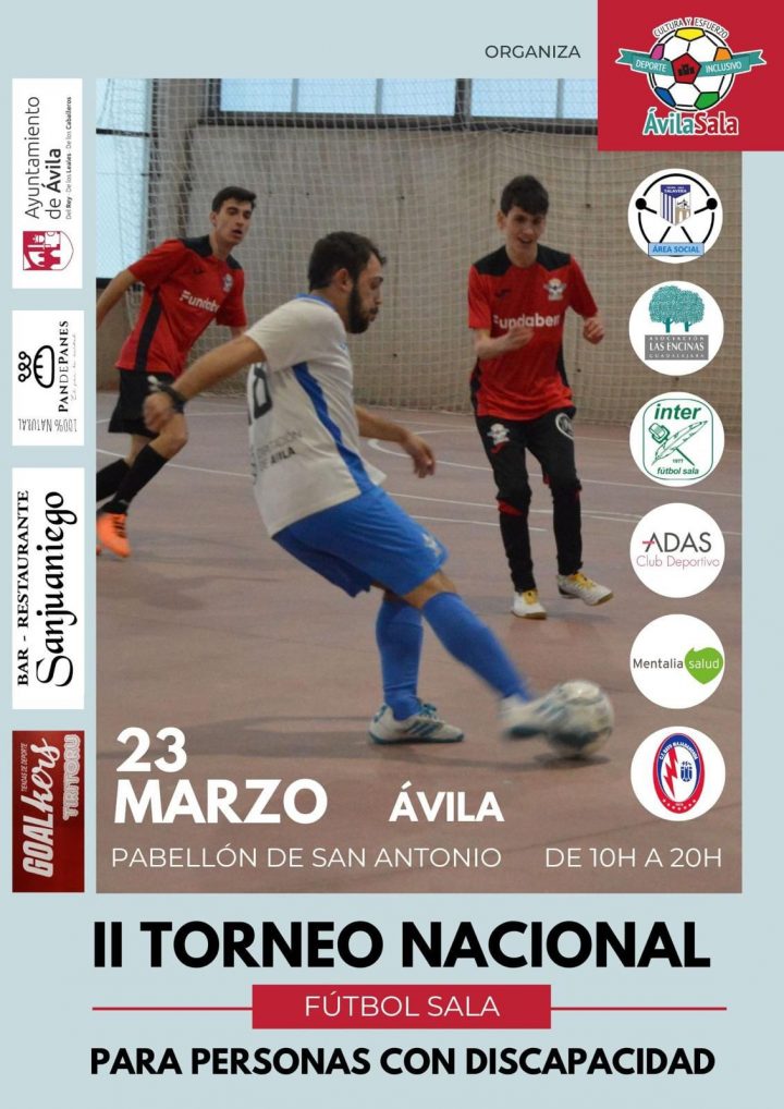 II TORNEO NACIONAL FUTBOL SALA PARA PERSONAS CON DISCAPACIDAD 