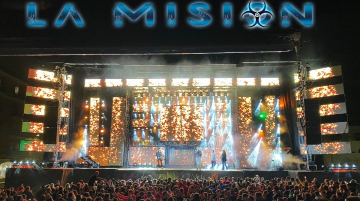 Concierto La Misión y disco móvil