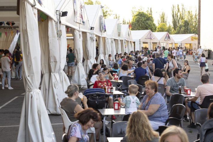 Casetas de las peñas