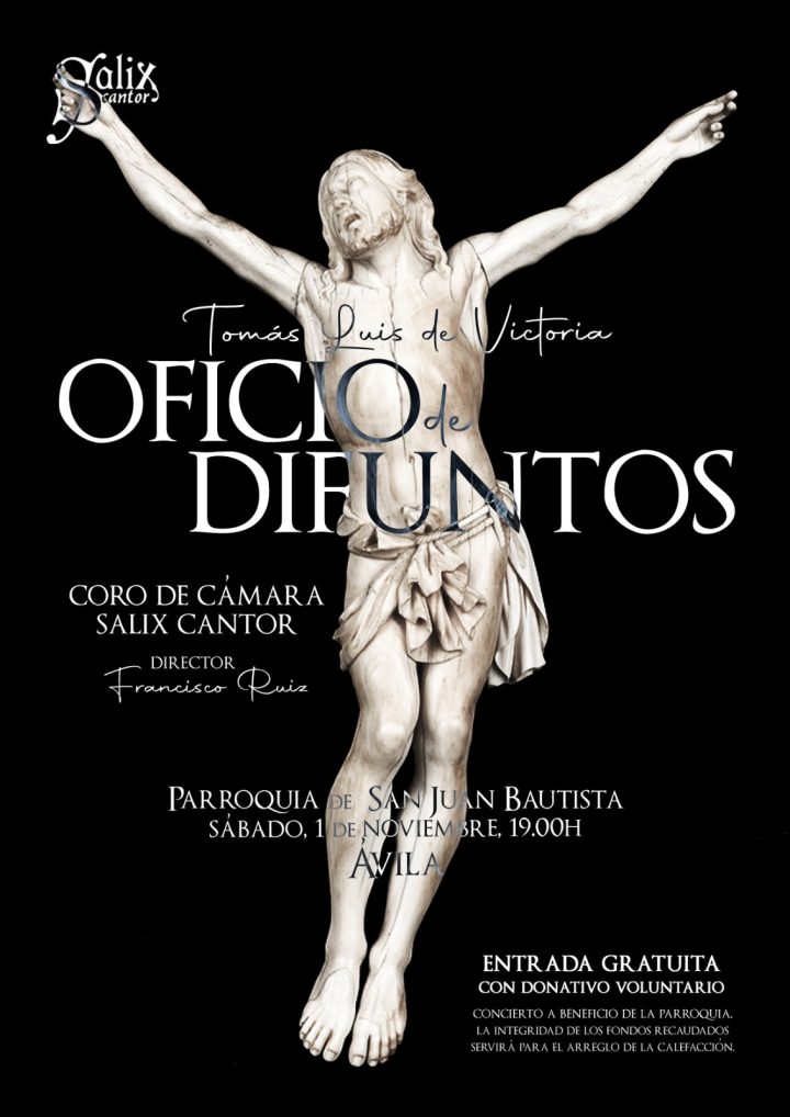 Concierto: Oficio de difuntos de Tomás Luis de Victoria
