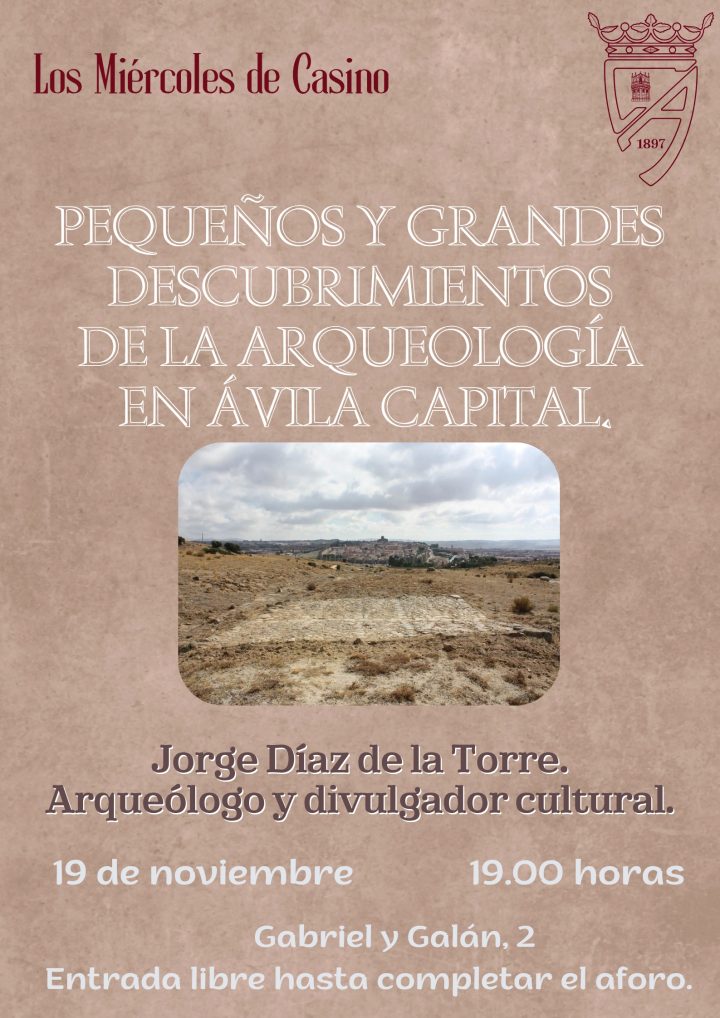 Conferencia a cargo de Jorge Díaz de la Torre