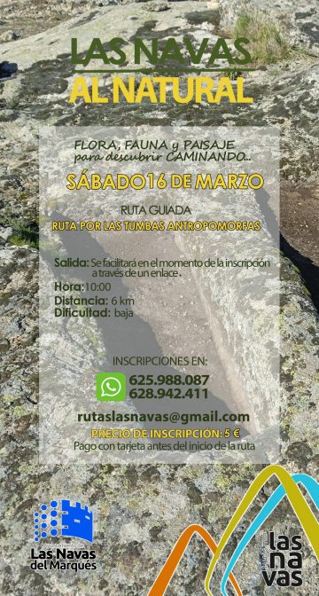 Ruta de senderismo - TUMBAS ANTROPOMORFAS - Las Navas al Natural