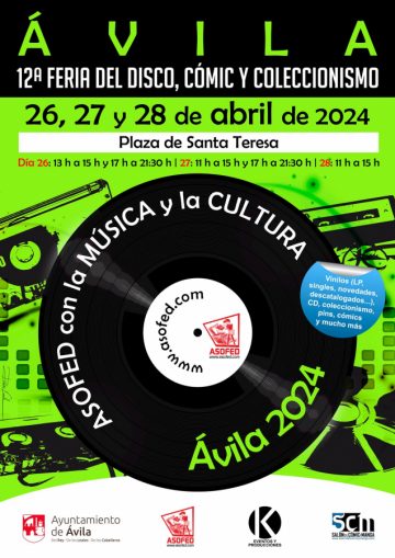 XII Feria del Disco, Cómic y Coleccionismo