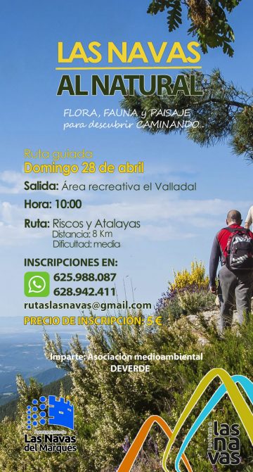 Ruta de senderismo - RISCOS Y ATALAYAS - Las Navas al Natural