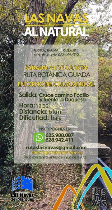 RUTAS DE SENDERISMO #LASNAVASALNATURAL 