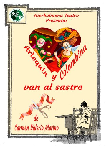 Teatro infantil. Arlequín y Colombina van al sastre