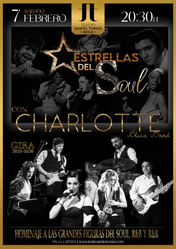 Charlotte Blues Band, Estrellas del Soul