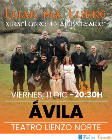 LUAR NA LUBRE en concierto: XIRA“LUBRE 40 ANIVERSARIO
